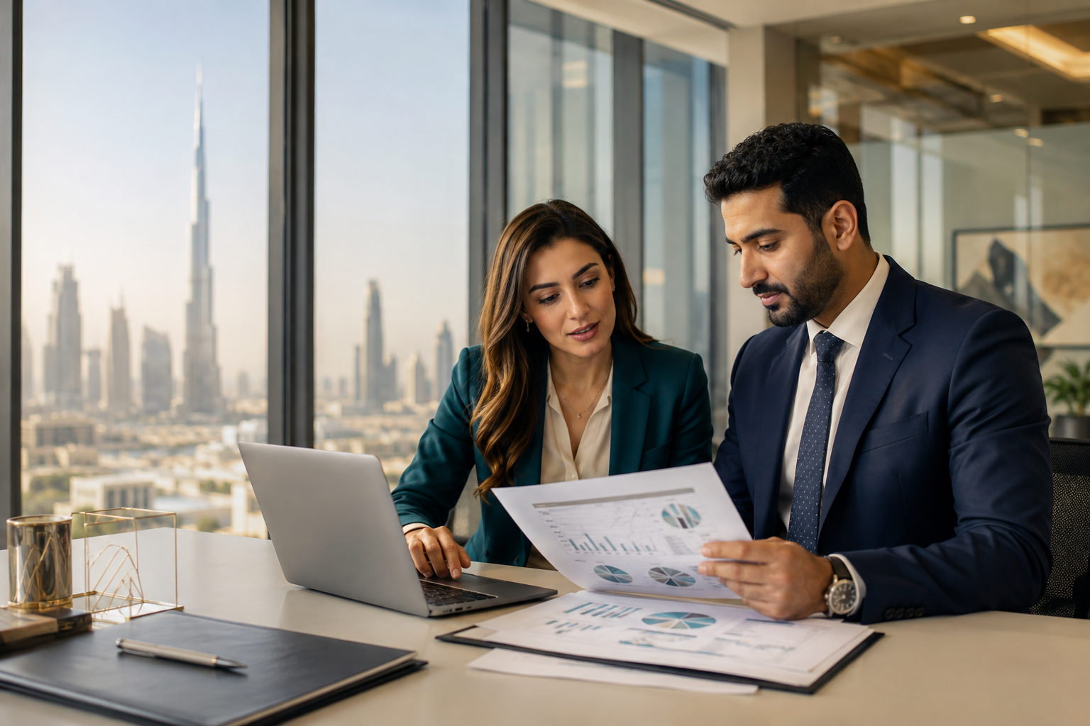 Business accounting and financial review