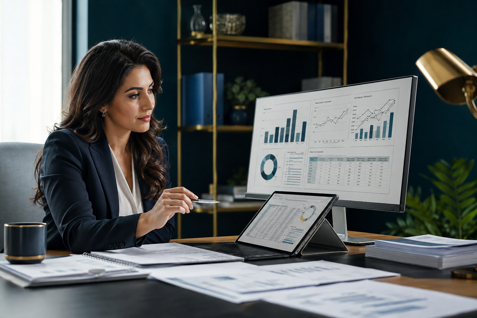 Business accounting and financial review