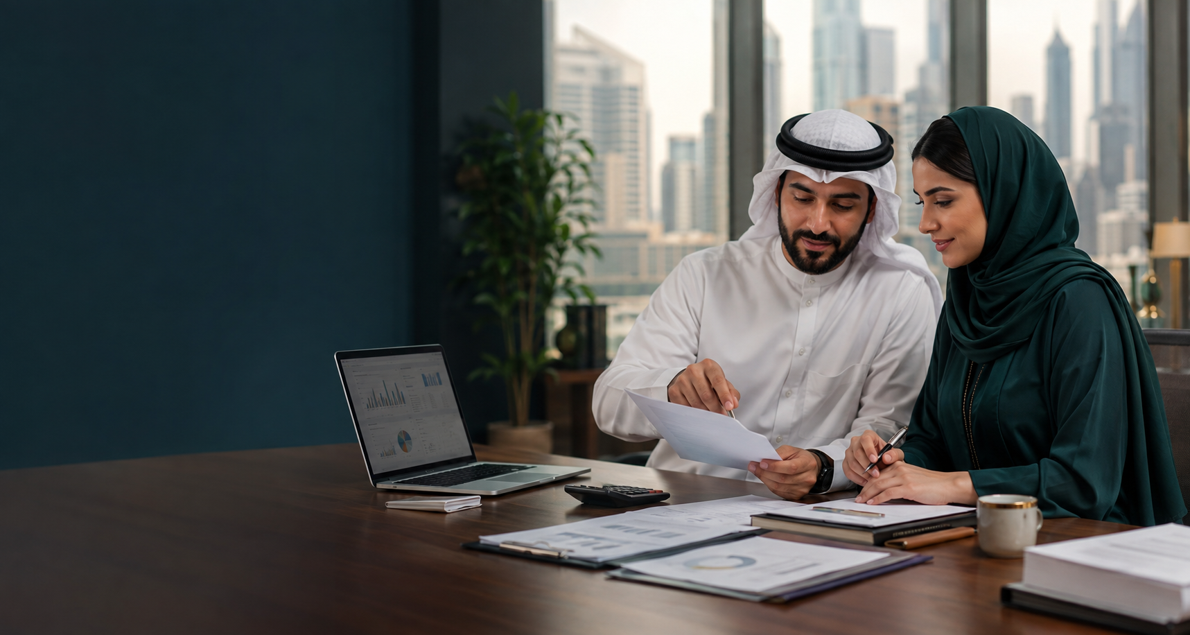 Business accounting and financial review