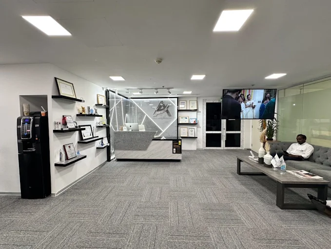 Our reception and lounge